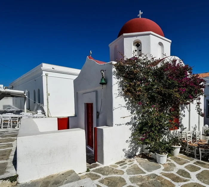 Agia Moni, é uma das igrejas mais antigas de Mykonos