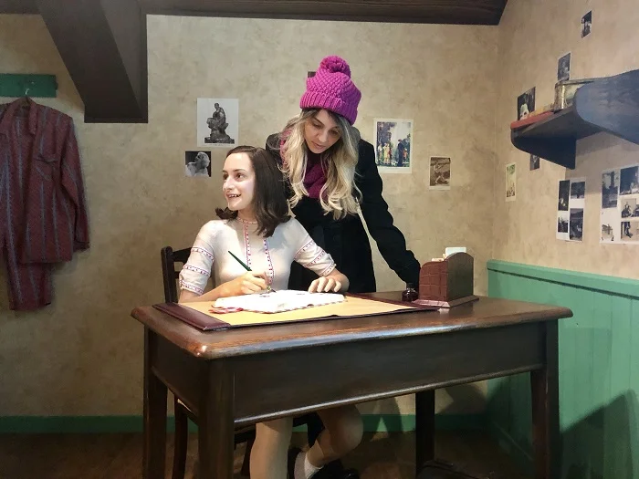 ANNE FRANK MADAME TUSSAUDS