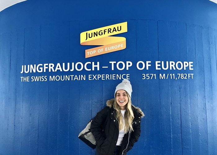 Jungfraujoch, topo da Europa, Suíça.