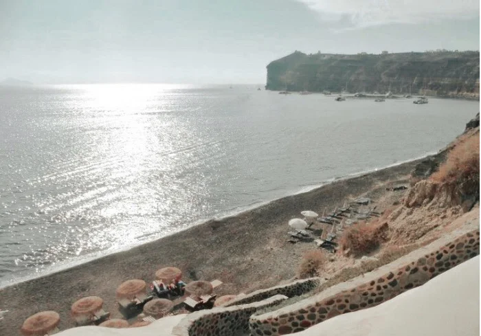 Mesa Pigadia Beach, praias de Santorini.