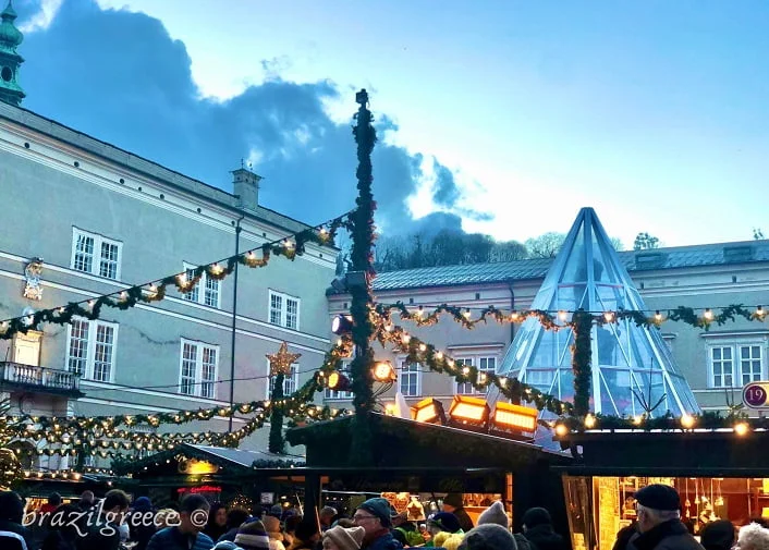 Christmas Market, Salzburg, Austria.