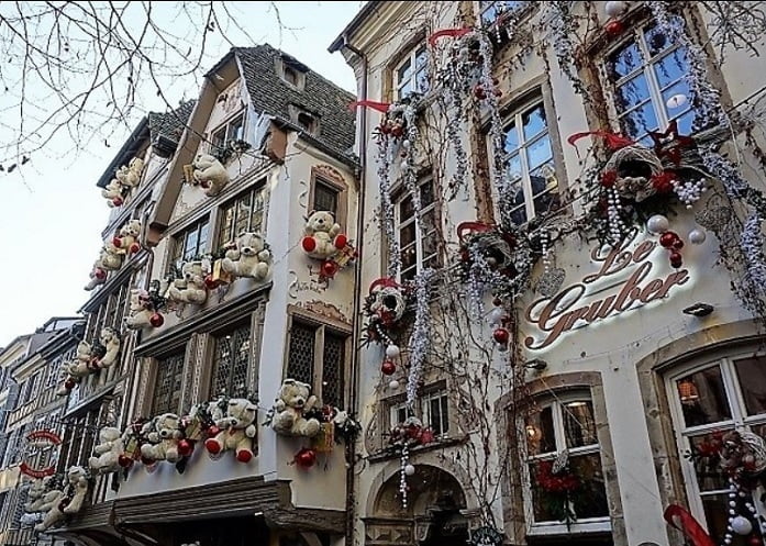 Christmas Market, Strasbourg, França.