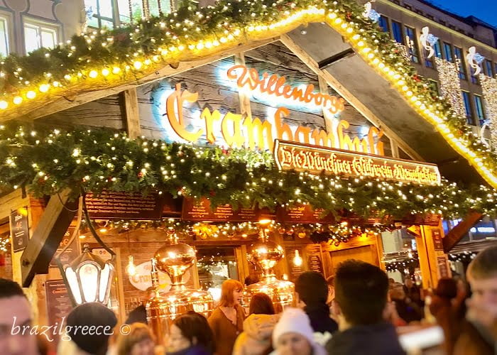Christmas Market, Munique, Alemanha.