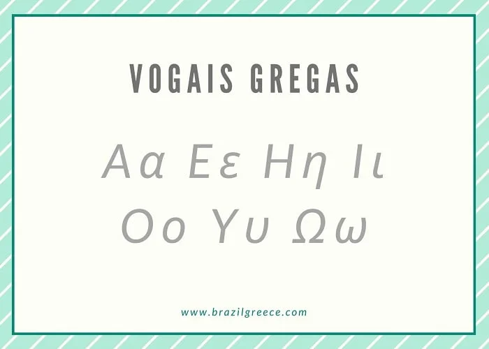 Língua grega, falando grego, pronúncia das palavras gregas.