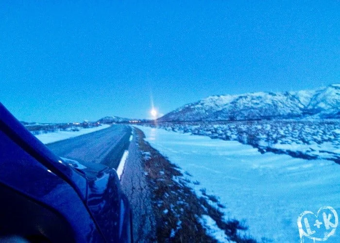 Northern Lights Route, a rota da aurora boreal nos países nórdicos, cuidados ao dirigir.