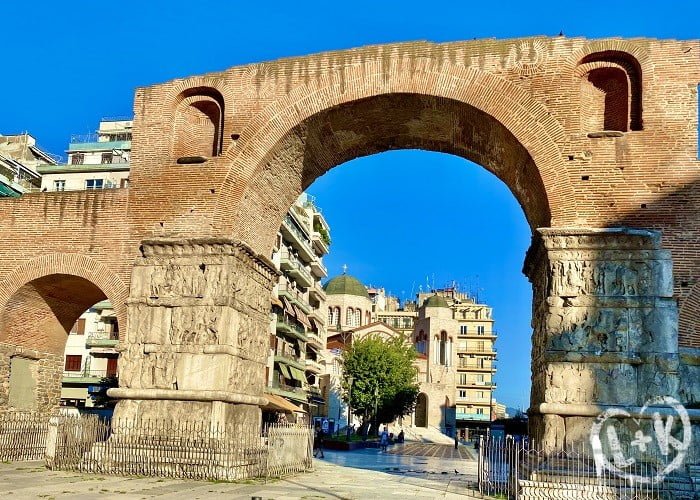Arco de Galério, Kamara, Egnatia, Centre, Thessaloniki, Thessalonica, grecia.