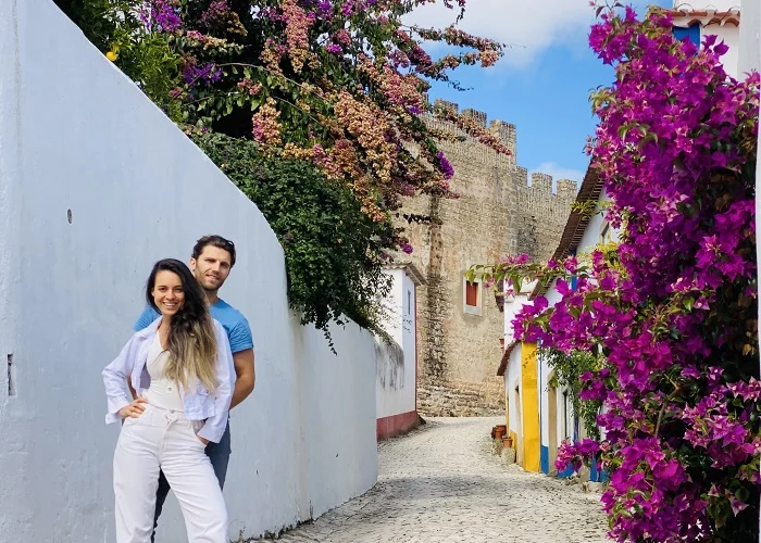 Como ir a Óbidos de Lisboa e de Fátima, Castelo de Óbidos, Portugal.