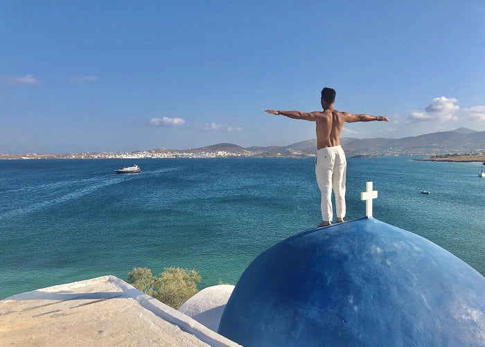 Παραλία Μοναστήρι, Πάρκο Πάρου, εκκλησία Αγίου Ιωάννη Δέτη, Πάρος, Κυκλάδες