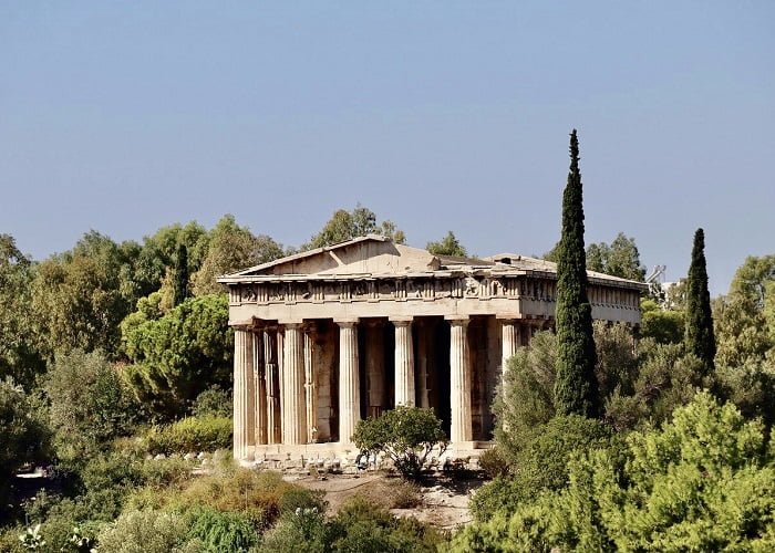 Templo de Hefesto, Tissio, ágora antiga, Atenas, Acrópole.