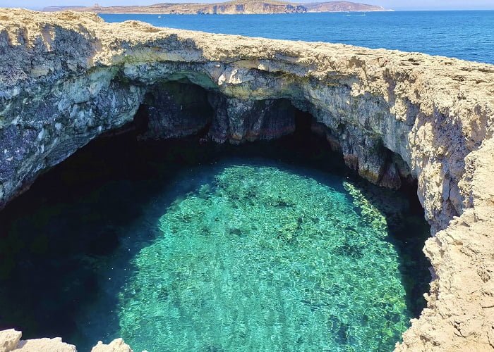 Coral Lagoon, Ilha de Malta.