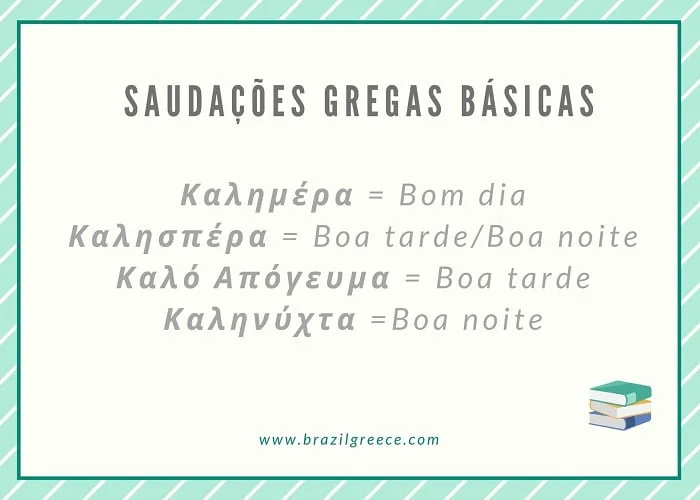 Expressões gregas para a sua viagem para a Grécia.