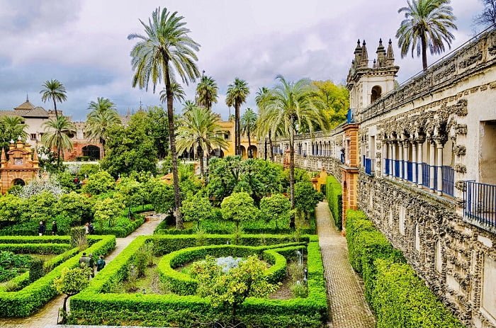 Palácio Alcázar, Sevilha, Andaluzia, Espanha