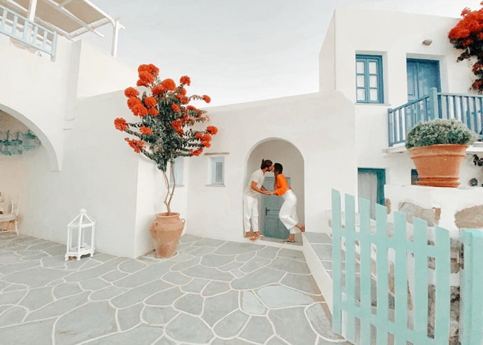 Arquitetura grega: por que as cores das casas das ilhas gregas das Cíclades são azul e branco?