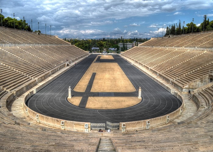 Kalimarmaro Panathinaikos, estádio dos Jogos Olímpicos em Atenas.