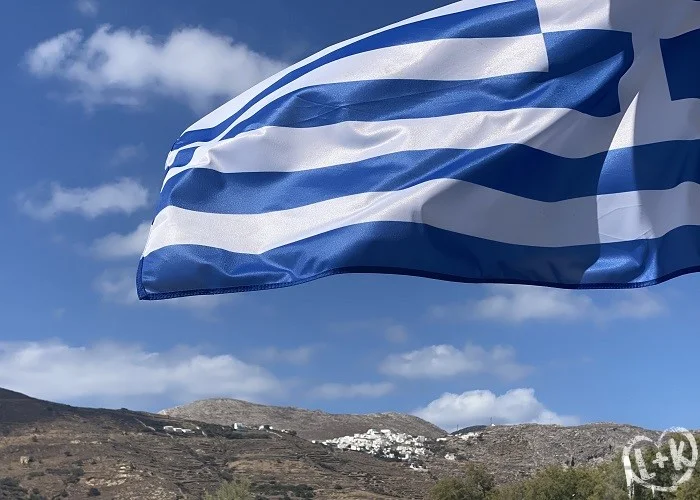 Tholaria, vila da ilha grega Amorgos.