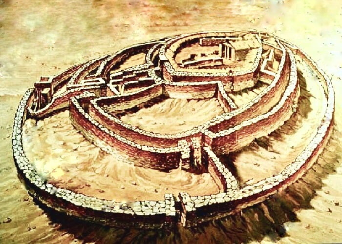 Arquitetura na Grécia Antiga: assentamento pré-histórico de Sesklo, Volos