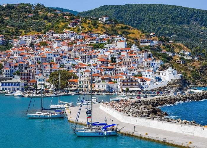 Ilhas gregas: Skopelos.
