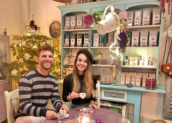 Café em Oberammergau, Alemanha.