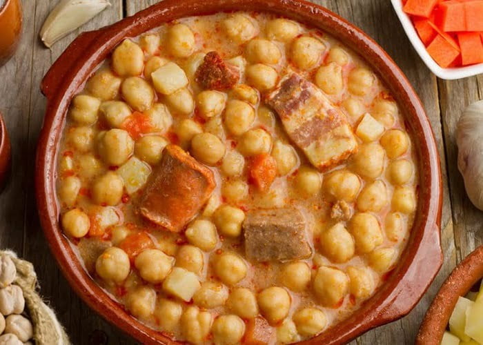 Comidas típicas da Espanha: Cocido madrileño.