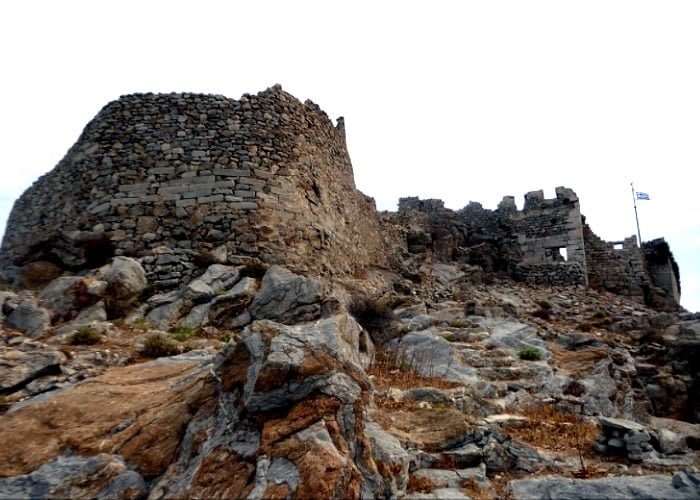Ilhas Gregas: Castelo dos Cavaleiros em Tilos.