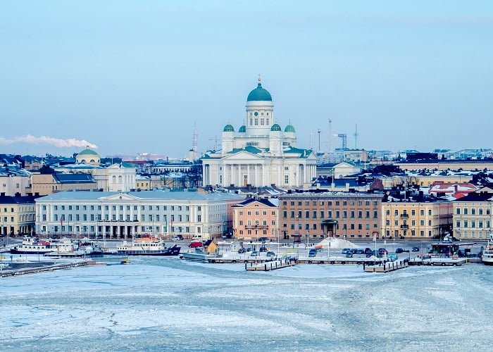 Onde passar o natal com neve na Europa: Helsinki, Helsinque.
