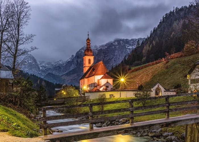 Onde passar o natal com neve na Europa: Berchtesgaden, Alemanha.