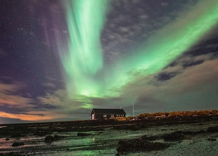 Onde passar o natal com neve na Europa: Reykjavik na Islândia.