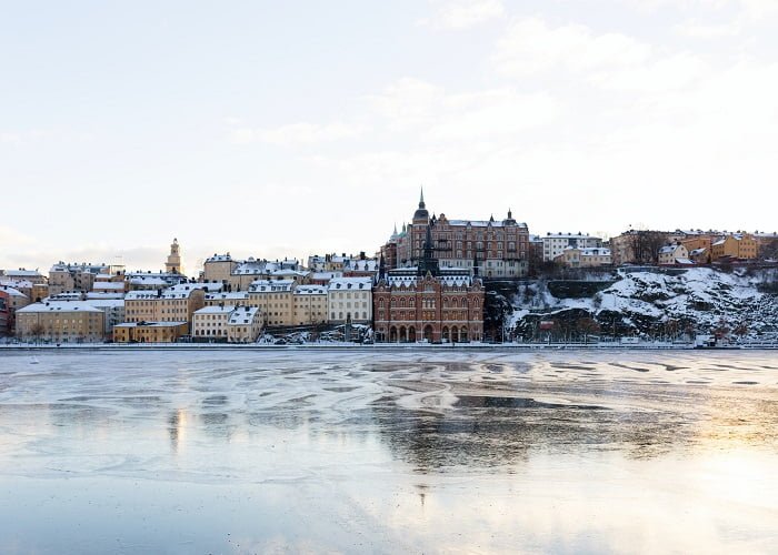 Onde passar o natal com neve na Europa: Estocolmo, Suécia.