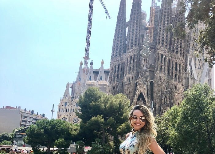 Pontos turístico Espanha: Sagrada Família.