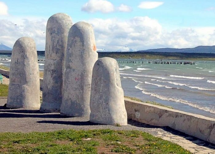 Puerto Natales, o que fazer. Monumento de la Mano.