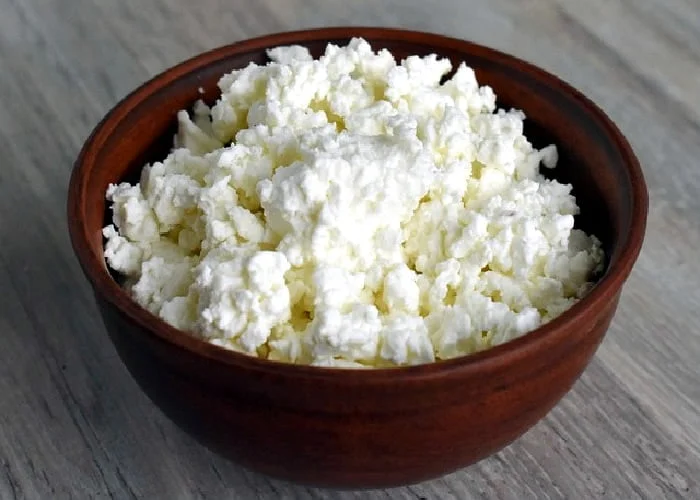 Qual queijo substitui o feta: Cottage.