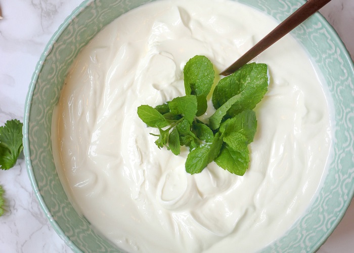 Benefícios do iogurte grego.