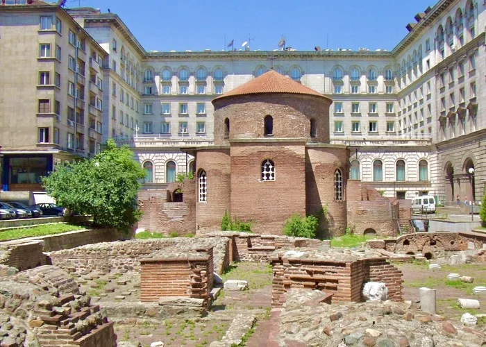 Pontos turísticos Bulgária Sófia:: Agios Georgios (Sveti Georgi Rotunda).