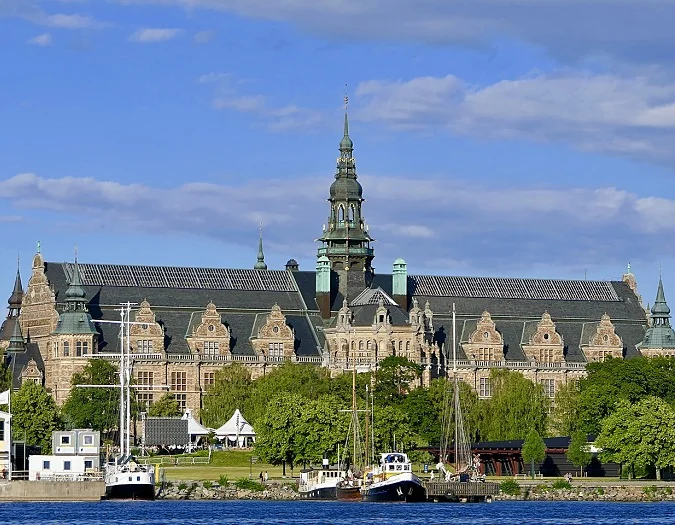 Estocolmo: Museu Nórdico, Nordic Museum.