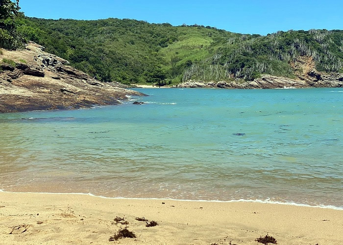 Melhores praias de Búzios: Praia da Ferradurinha.