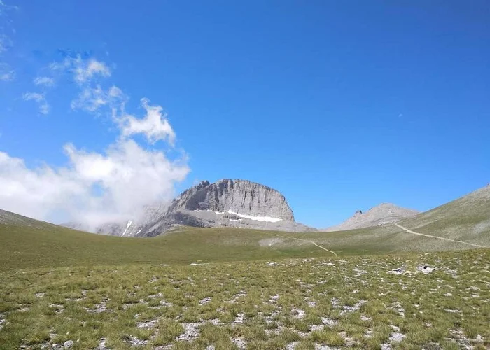 Monte Olimpo: o lugar em que os deuses gregos moravam na mitologia grega. Planalto das musas.