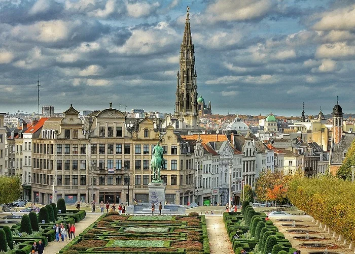 O que fazer em Bruxelas: Mont des Arts.