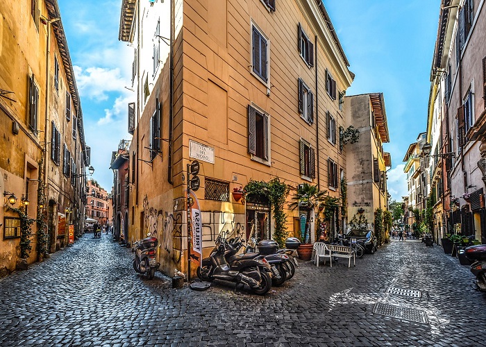 O que fazer em Roma em 1 a 2 dias: bairro de Trastevere.