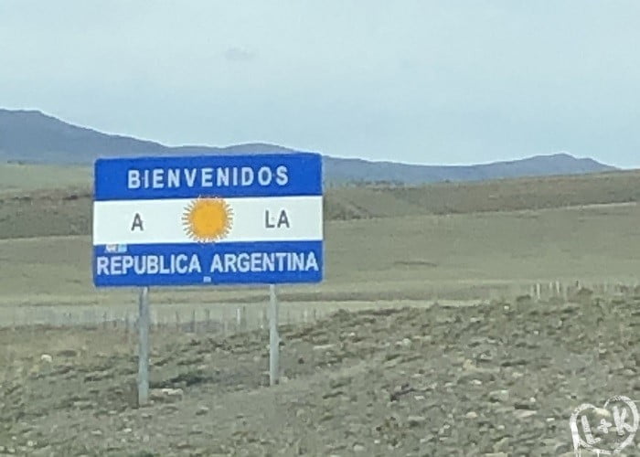 Patagônia de Carro. Fronteira Argentina e Chile.