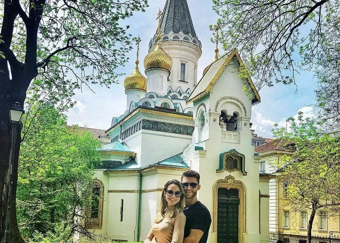 Pontos Turísticos Bulgária Sófia: Igreja de Agios Nikolaos.