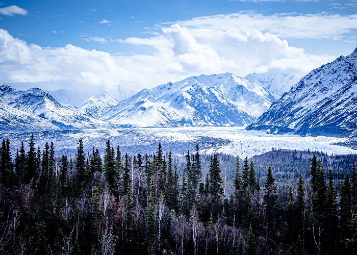 Razões para morar no Alasca: natureza.