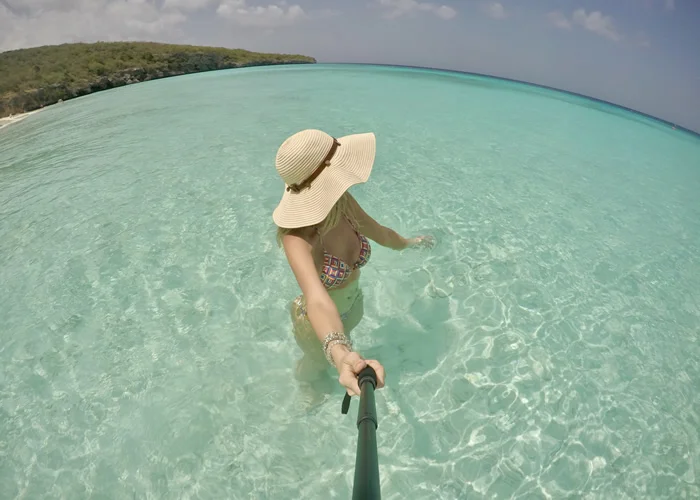 As melhores praias de Curaçao.