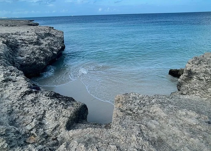 Melhores praias de Aruba: Três Trapi.