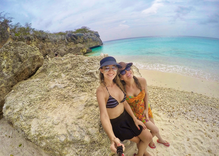 Melhores praias de Curaçao: Kenepa Chiki.