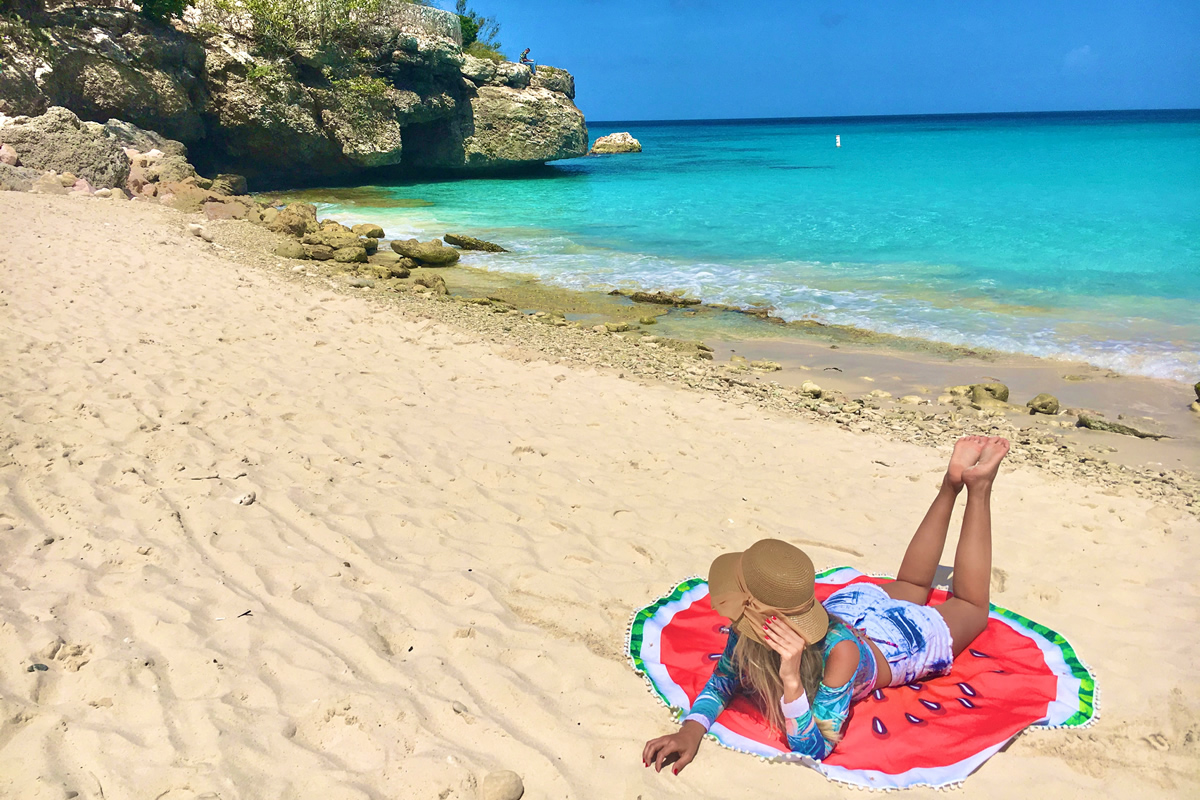 Melhores Praias de Curaçao: Kenepa Grandi.