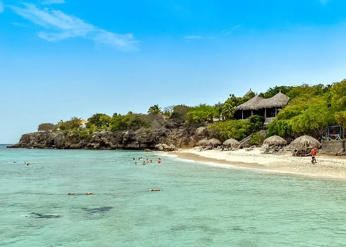 Melhores Praias de Curaçao: Playa Kalki.