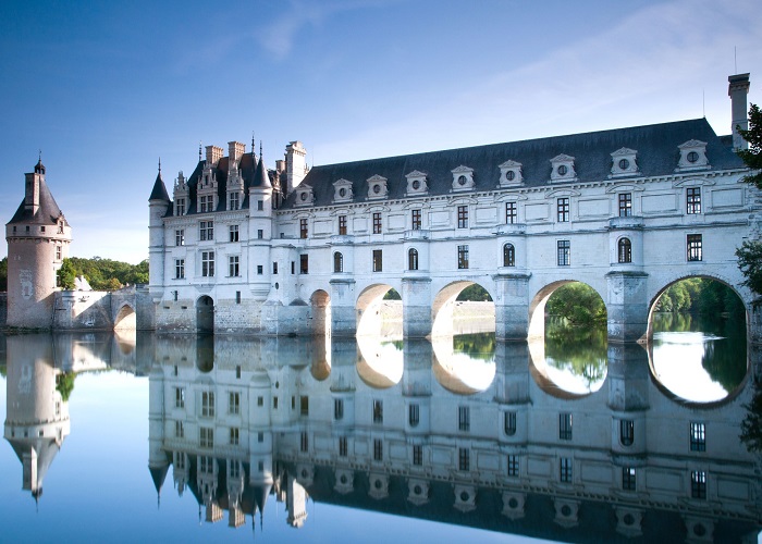 Os mais belos castelos e palácios da Europa: Chateau de Chenonceau.