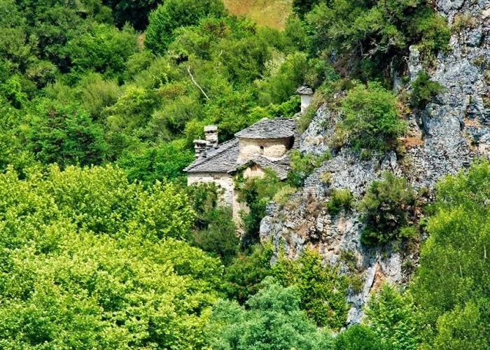 O Santo Mosteiro de Panagia Spiliotissa é um dos mosteiros mais históricos e especiais de Zagorochoria