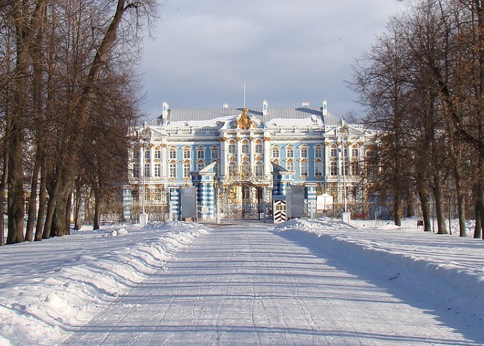 Palácio de Catarina em São Petersburgo, Rússia.