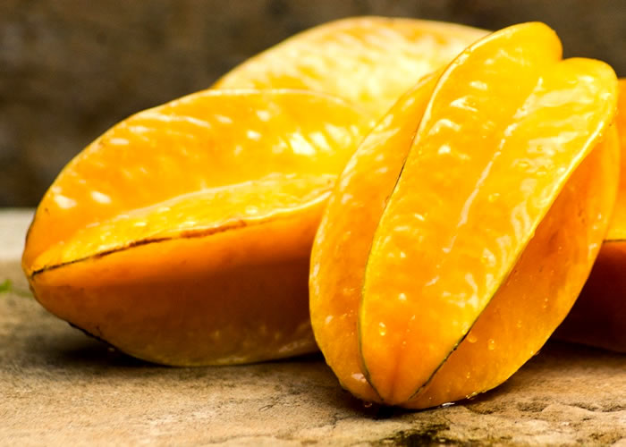 As frutas mais perigosas do mundo: carambola amarela.